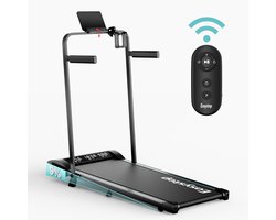 Easystep One Loopband - 1-8 KM/H - Loopband inklapbaar - Walking pad - Loopbanden Voor Thuis - Wandelband - Hardloopband - Treadmill - Loopband Met helling 9% - Inklapbare Loopband - Opvouwbare loopband - Loopband inklapbaar met helling