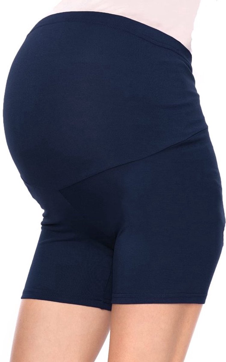 Zwangerschapsleggings Comfortabel - Korte Zwangerschapsshorts - Anatomische Aanpassing - Losse Elastische Band - Perfect voor de Zomer - Vervaardigd in de EU