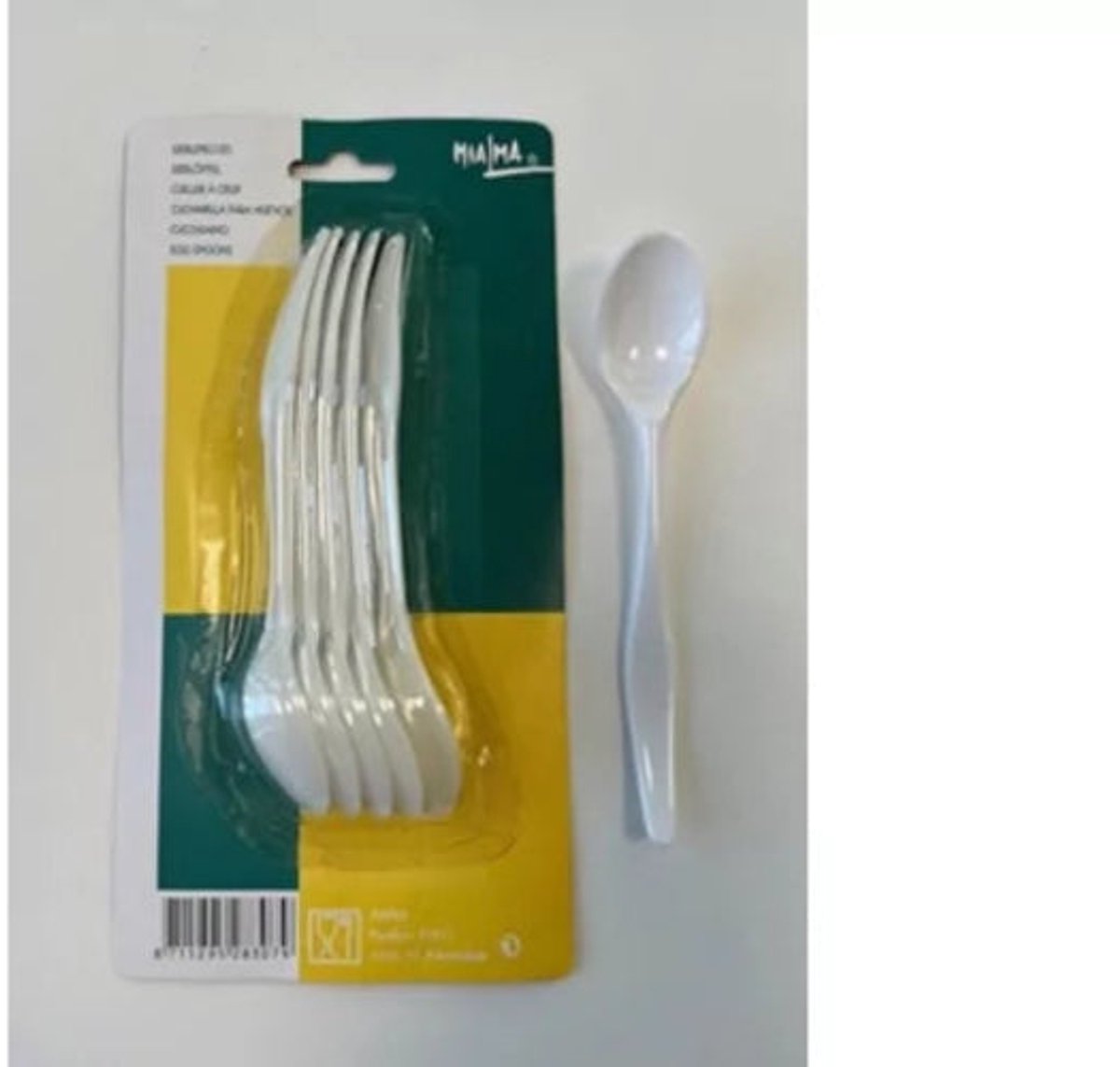 Eierlepeltjes - Set van 6 stuks - 140 mm