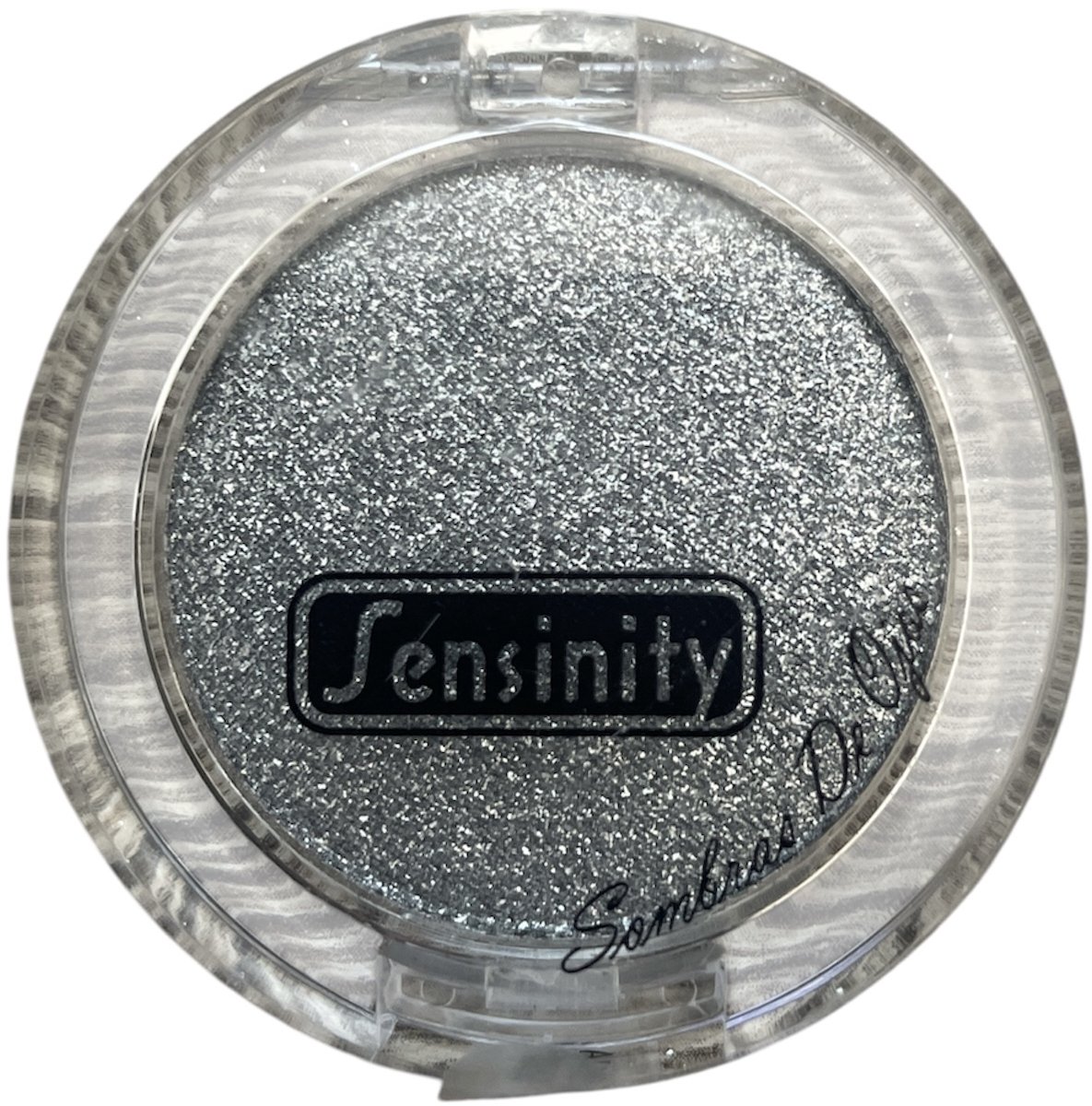 Sensinity - Mono Oogschaduw - Glitters - Zilver - Grijs - Nummer 05 - 1 stuks