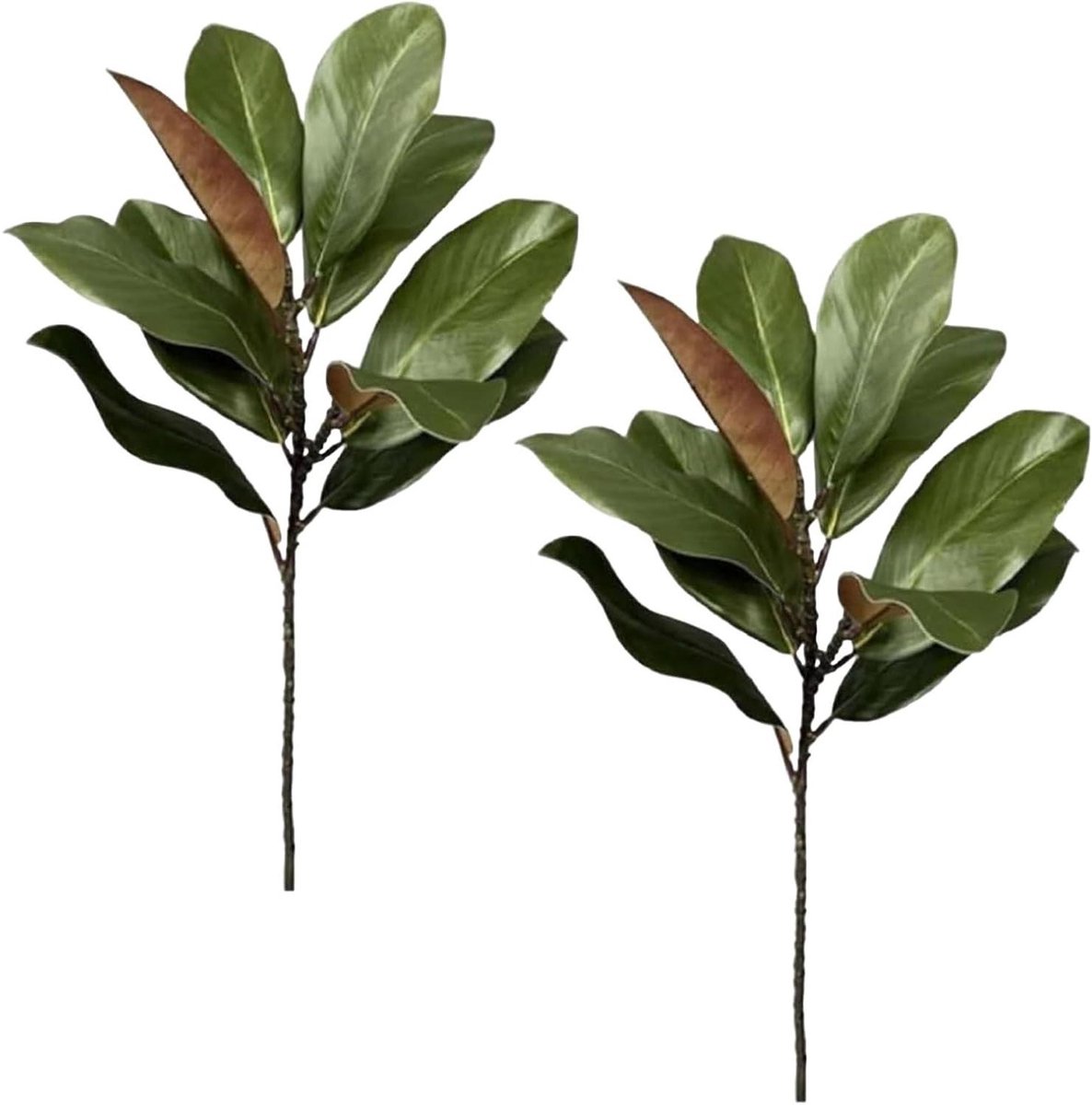 Nep Takken - Kunstplanten Decoratie - Woonkamer Aankleden - Stofafstotend Ontwerp - 56 cm - Groen