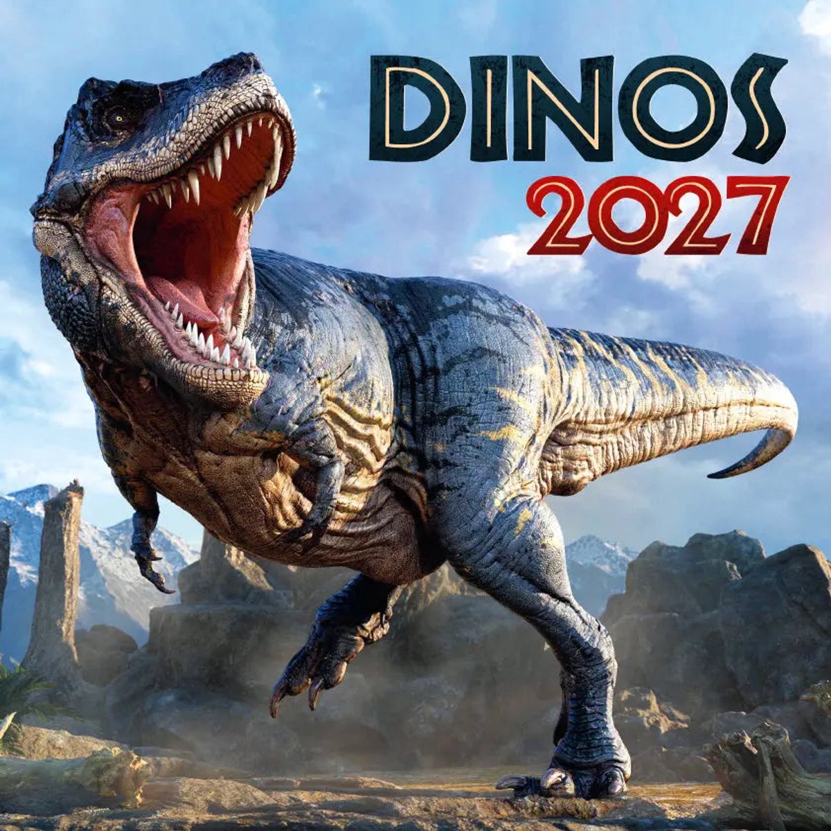 Dinosaurus Kalender 2027