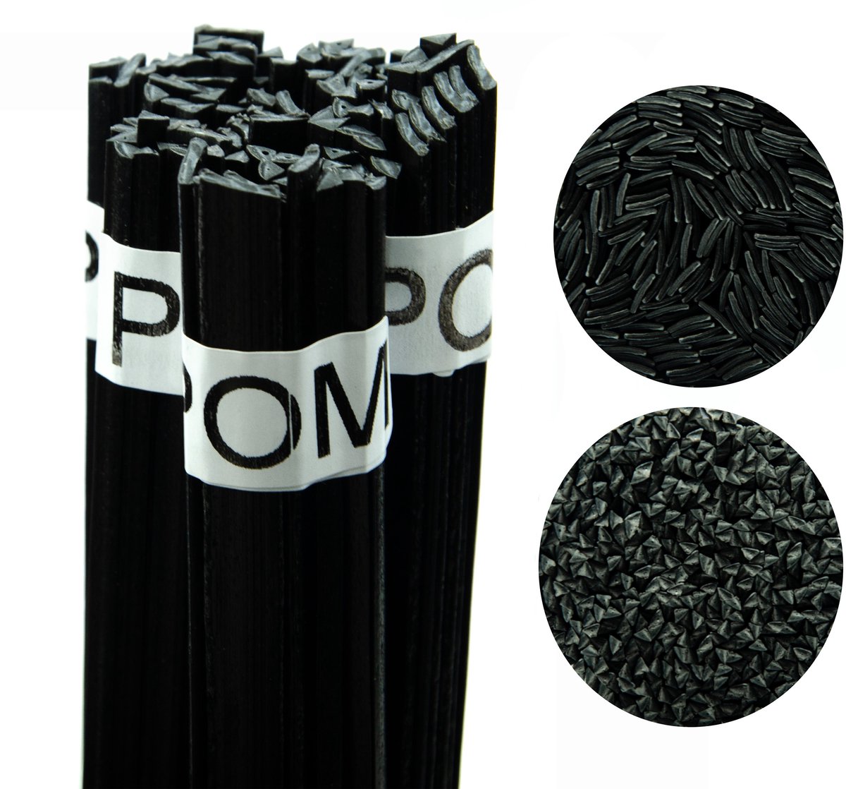 Rosfix Kunststoflasdraad Lasstaaf 42 cm - POM Lasdraad Mix 8mm/3,5mm - 100g, 310–360°C