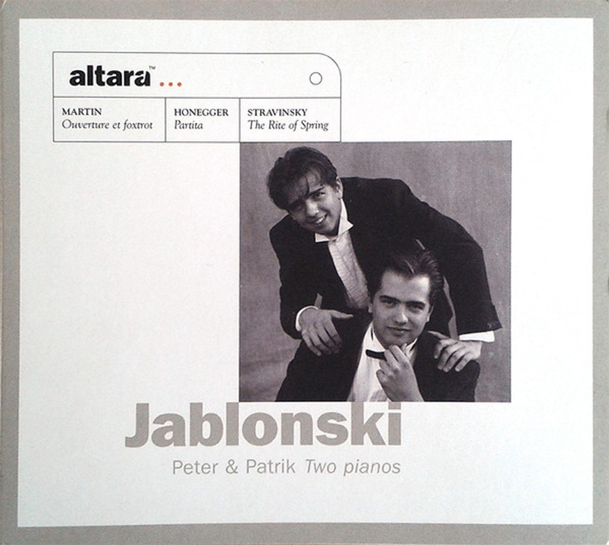 Peter & Patrik Jablonski - The Rite Of Spring/Partita/Ouvertur