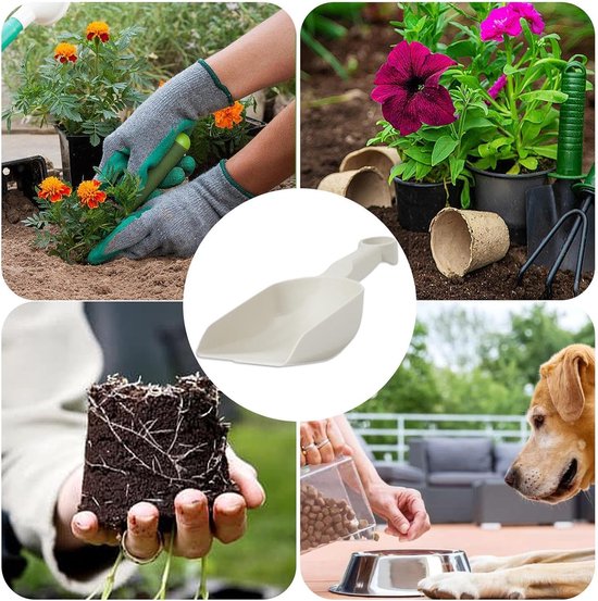 Aardelepel - Tuinschep Bodemschep - Efficiënt Tuinieren - Ultra-duurzame constructie - 30.2 x 13.6 x 7.2 cm - B groot — afbeelding 5