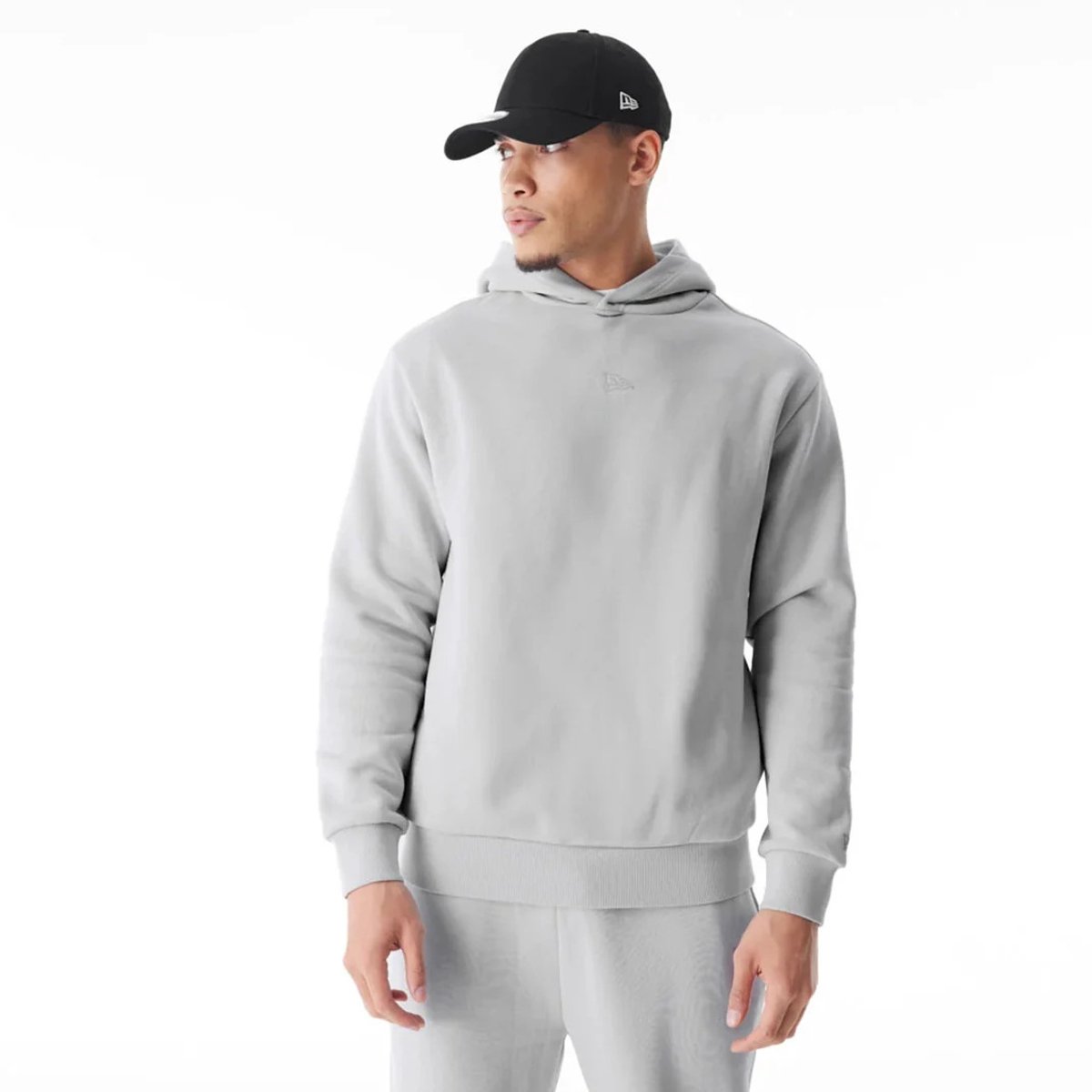 Hoodie New Era Flag Grijs