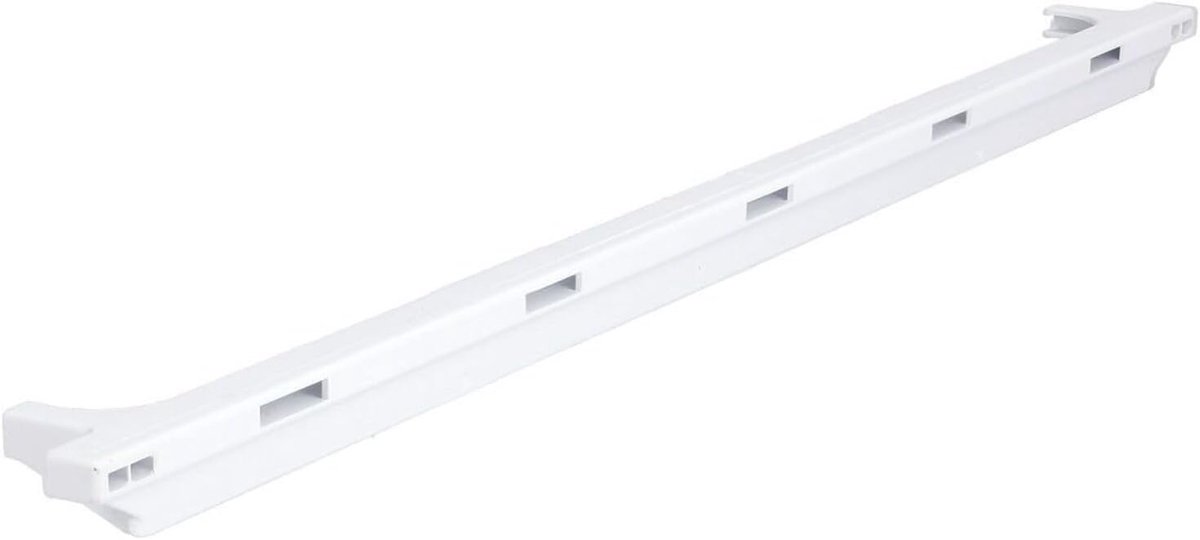 Koelkast Plank Strip - Glasplaat Houder - Koelkast Organisatie - Kunststof Frame - 448 mm - Wit