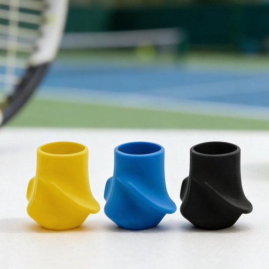 Tennis Grip Corrector - Racket Gids - Techniek Verbeteren - Ergonomisch Ontwerp - One size - Zwart — afbeelding 2
