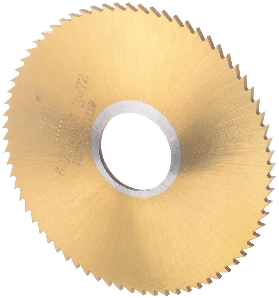 SnelShoppen - Cirkelzaagblad 60 mm - HSS 72 Tanden - 16 mm Schacht - 1,5 mm Dikte - Voor Hout, Metaal, Kunststof & Aluminium