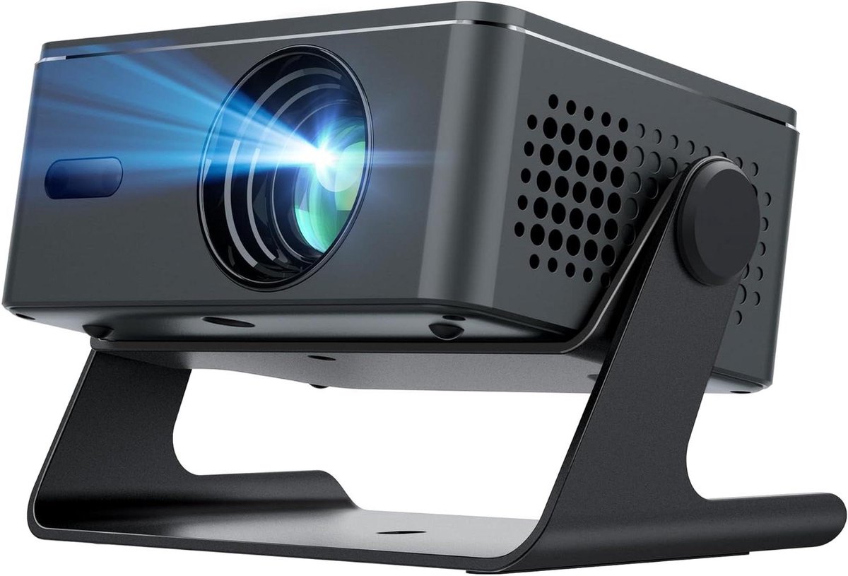 Draagbare Projector - Mini Beamer - Thuisbioscoop Ervaring - Automatische Keystone Correctie - 17-200 inch - Wit