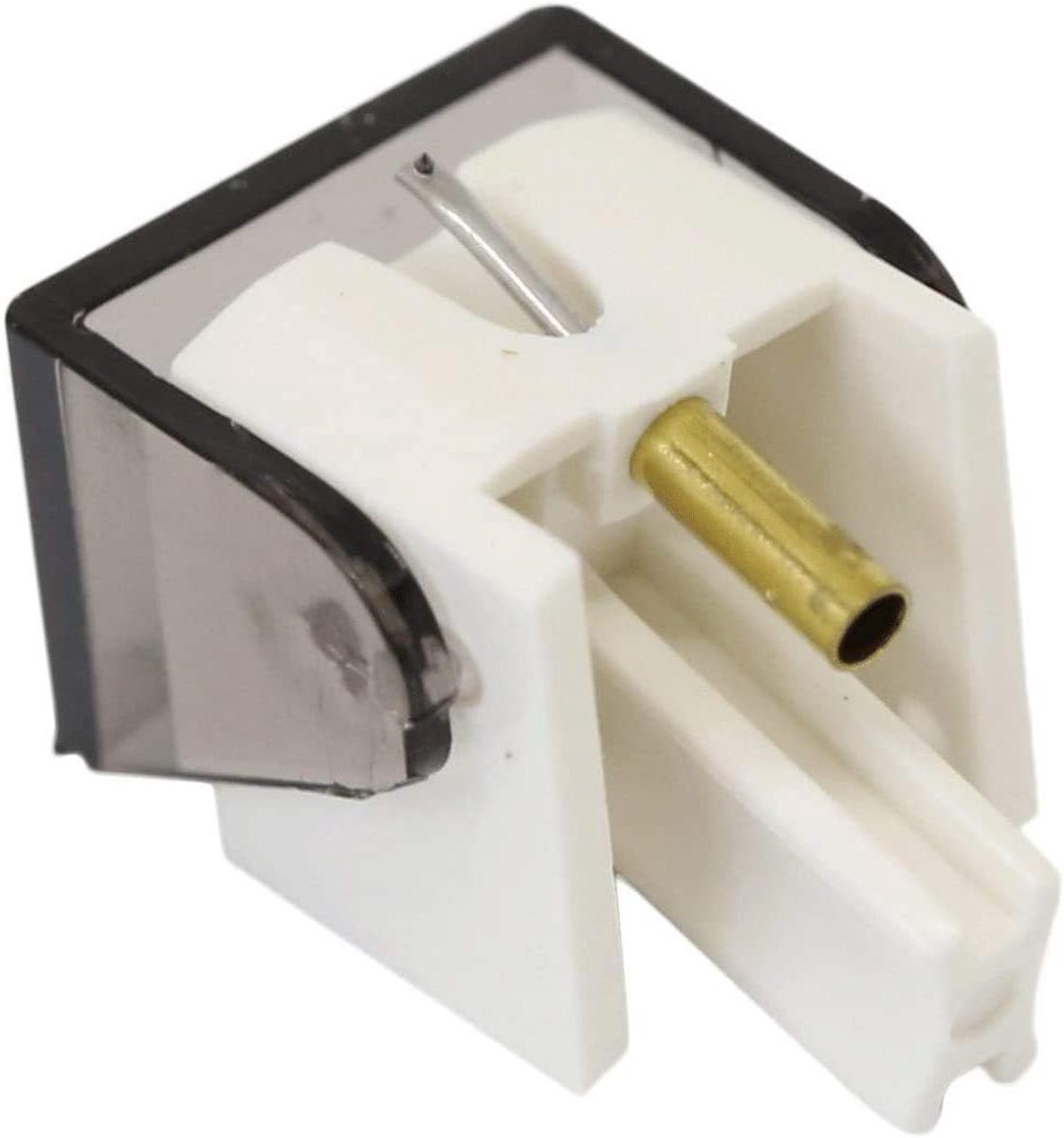 Naald - Vervangende Naald - Platenspeler Gebruik - OEM Kwaliteit - 4.6 cm - Wit