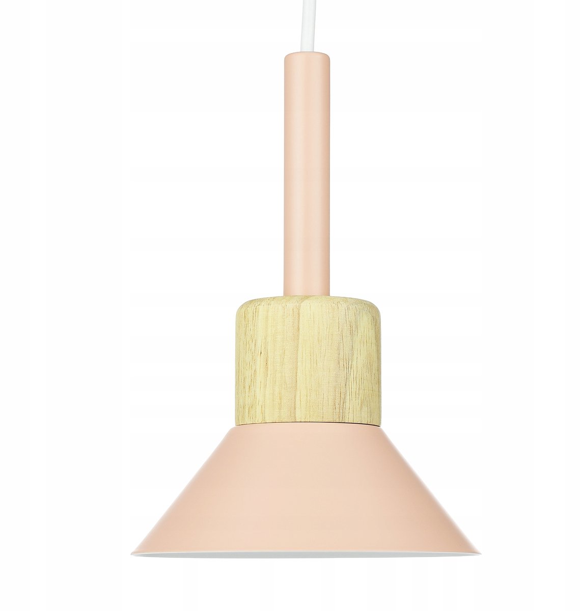 Pastel Roze Hanglamp E27 - Scandinavisch Design