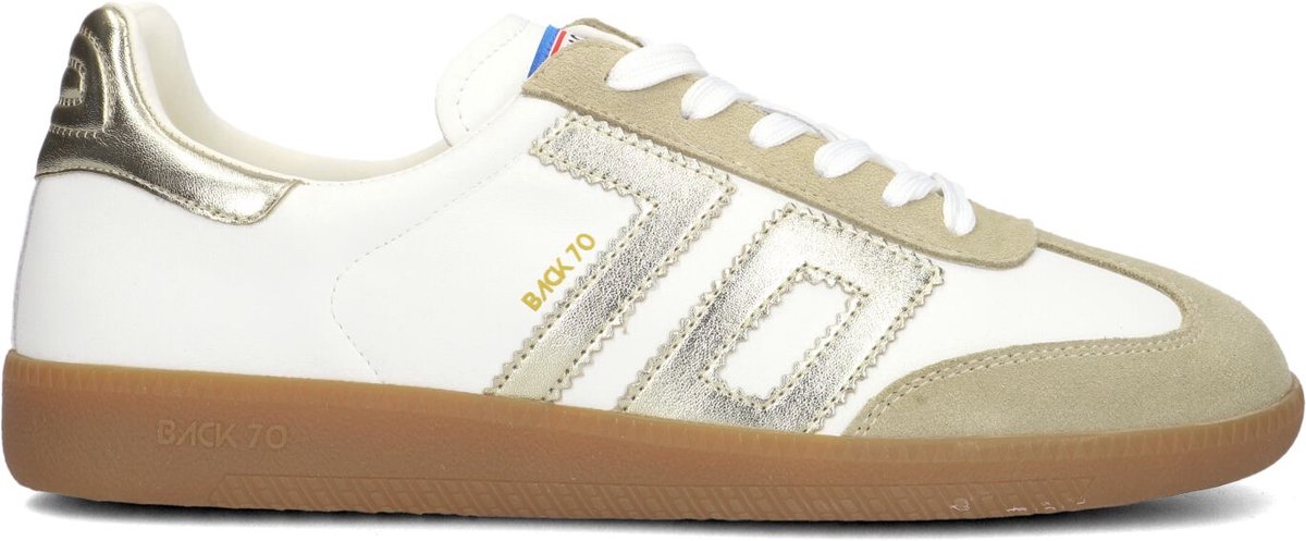BACK70 Cloud Sneakers - Leer - Dames - Goud - Maat 37