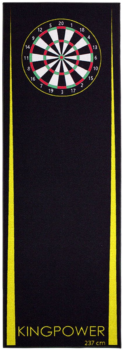 Dart Darts Tapijt Dart Tapijt Dart Mat 237x80cm Steeldart Darts Dartbord Accessoires Afvoerlijn Bescherming Rubber Dartbord Verschillende Ontwerpen Kingpower