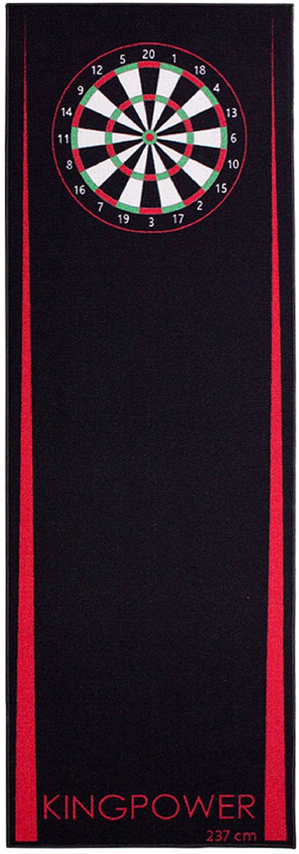 Dart Darts Tapijt Dart Tapijt Dart Mat 237x80cm Steeldart Darts Dartbord Accessoires Afvoerlijn Bescherming Rubber Dartbord Verschillende Ontwerpen Kingpower