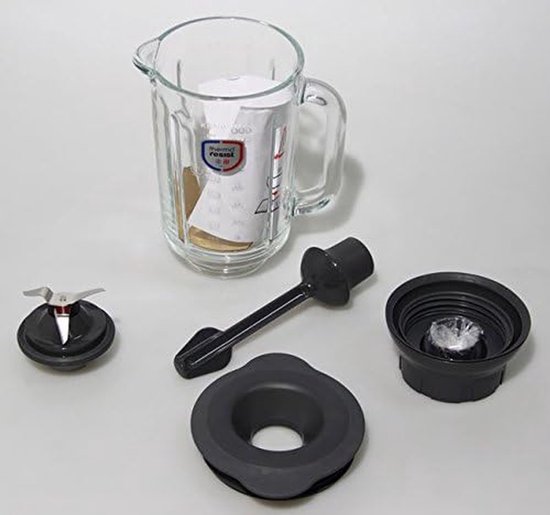 Glazen Mixer Kom - Accessoire Mixer - Mengen Ingrediënten - Hittebestendig Glas - N.v.t. - Transparant — afbeelding 2