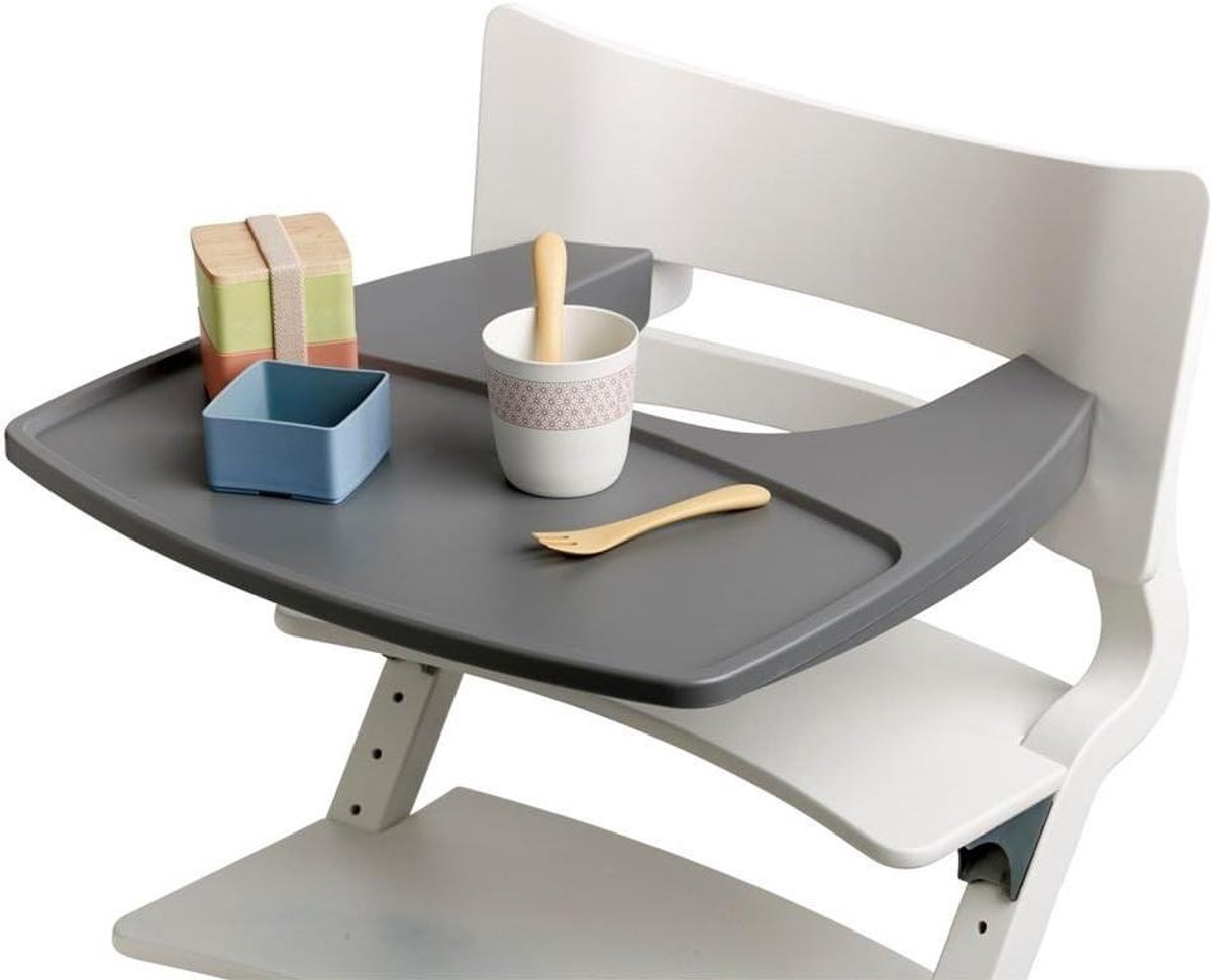 Kinderstoel - Baby eetstoel - Veilig eten - Draagbaar ontwerp - 331 ponden - Grijs