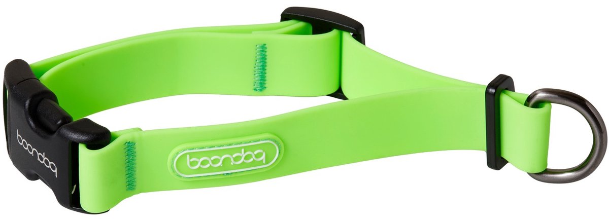 Boondog Joy Waterproof Hondenhalsband - Waterdicht - Verstelbaar - Neon Lime - Maat S