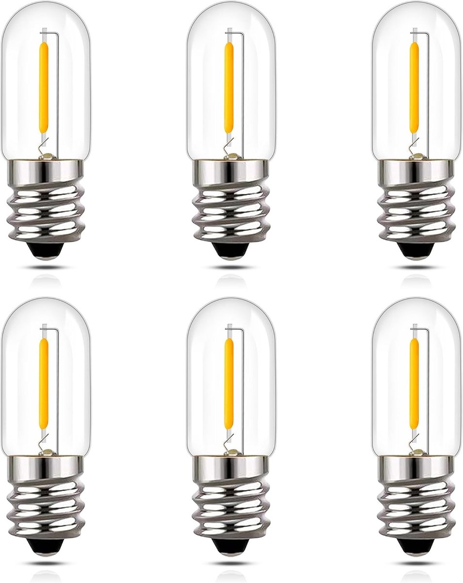 LED Lamp - Warm Wit - Mini Kaarslamp - 1W Vervangt 10W Gloeilamp - Voor Binnen en Buiten