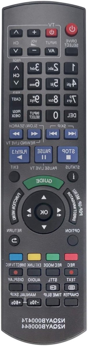 Afstandsbediening - Vervangende Controller - Apparaat Bediening - Directe Werking - 10 Meter Bereik - Zwart
