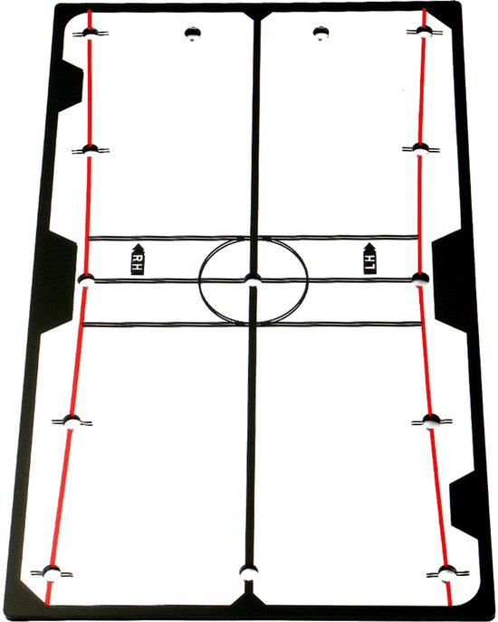 Stripe putting spiegel voor golf - Uitlijnlijnen - 30,5 x 17,5 cm van Stripe. — afbeelding 3