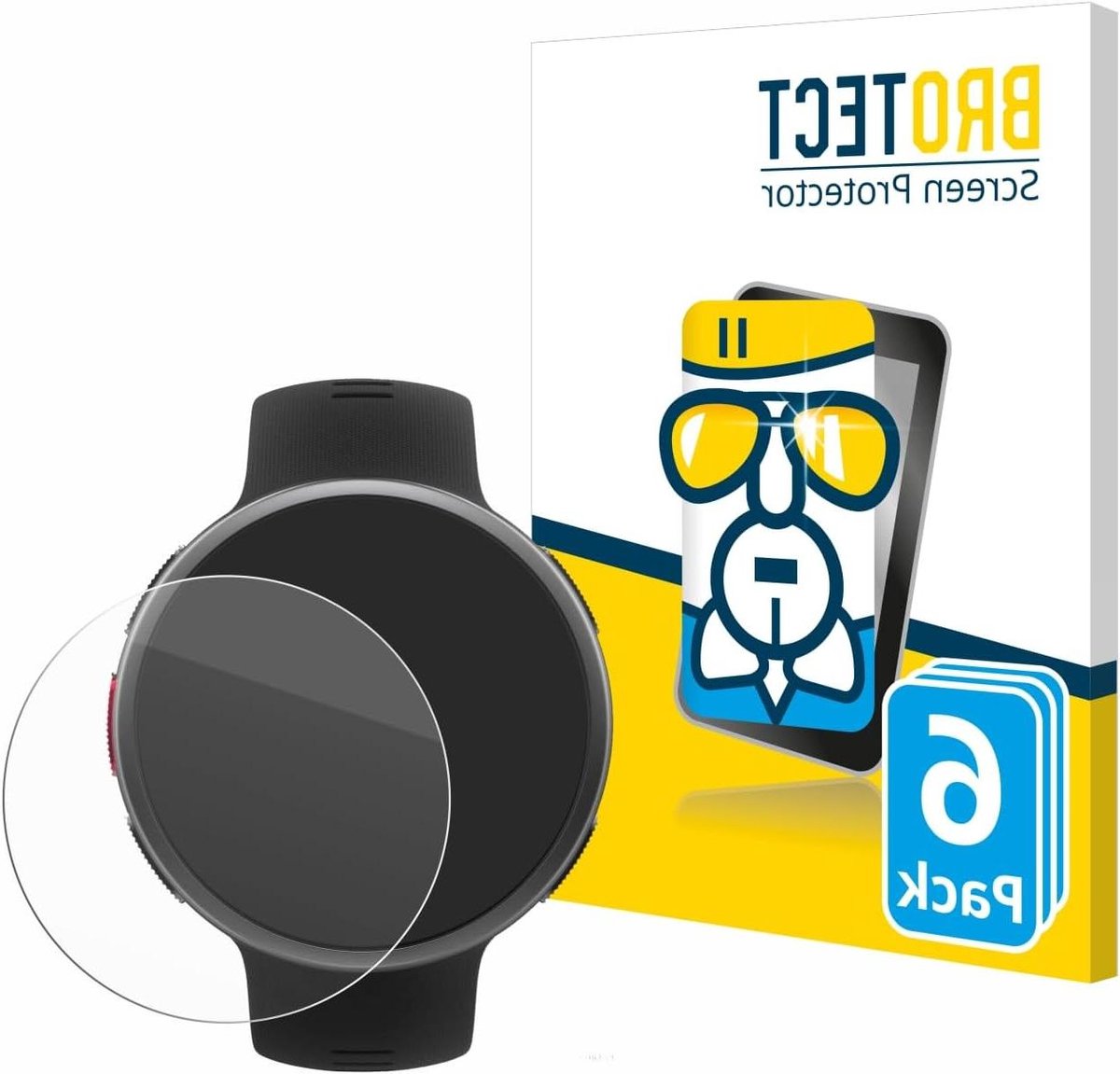 Screen Protector - Schermbeschermer Folie - Smartwatch Beschermen - 9H Hardheid Glas - 6 Stuks - Duidelijk