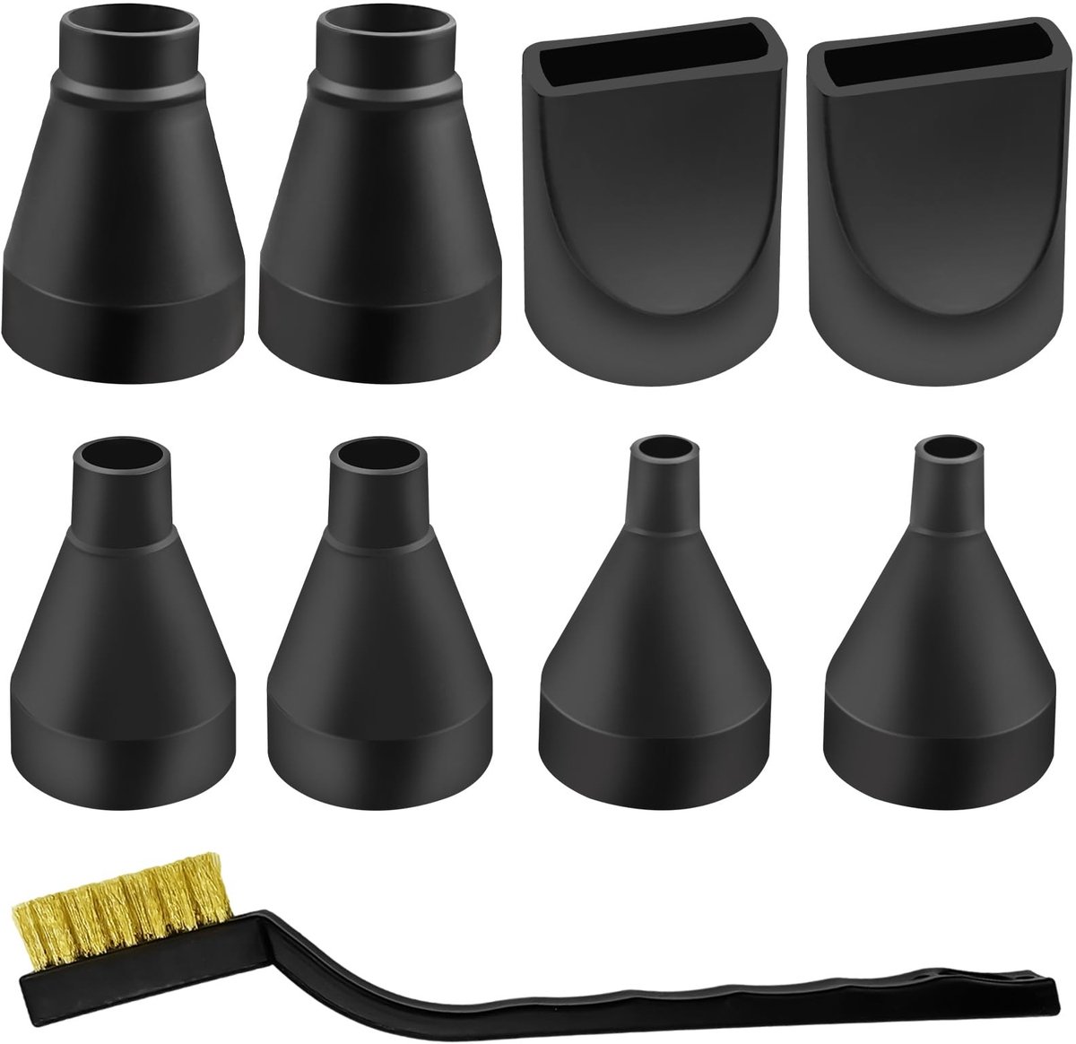 Omgoods - 8 Delige Set voor Elektrische Mortel Spuitpistool Nozzles