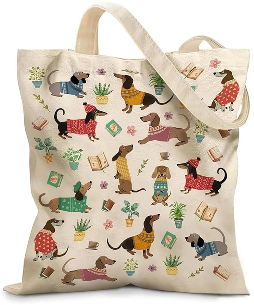 Omgoods - Herbruikbare Teckel Shopper voor Dames