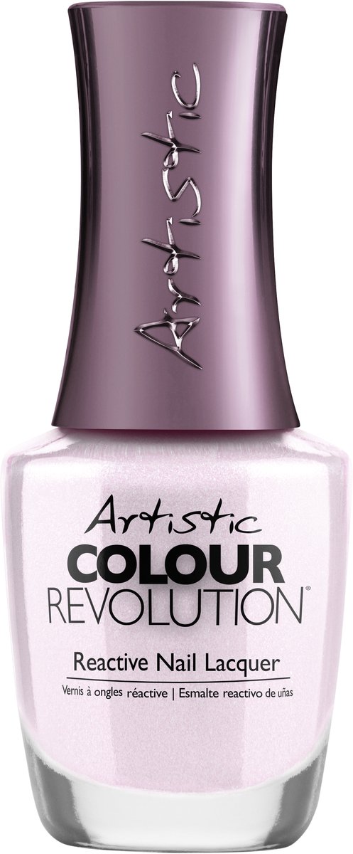 Artistic Nail Design Colour Revolution 'Pixie Pulse' (Zacht Lila Parelmoer)