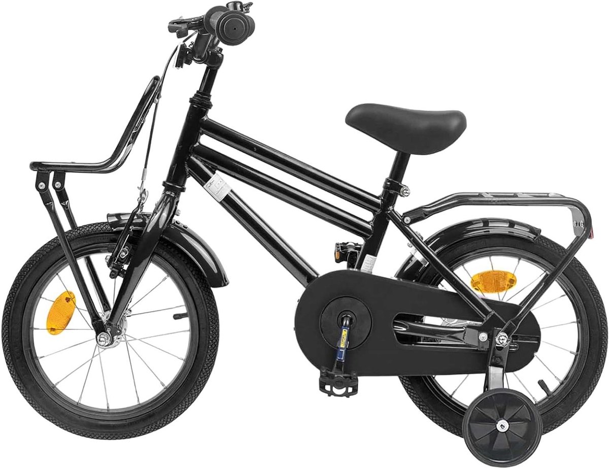 Kinderfiets 12 Inch Kinderscooter Fiets Buiten Spelen Duurzaam Stalen Frame 90 x 49 x 67.5 cm