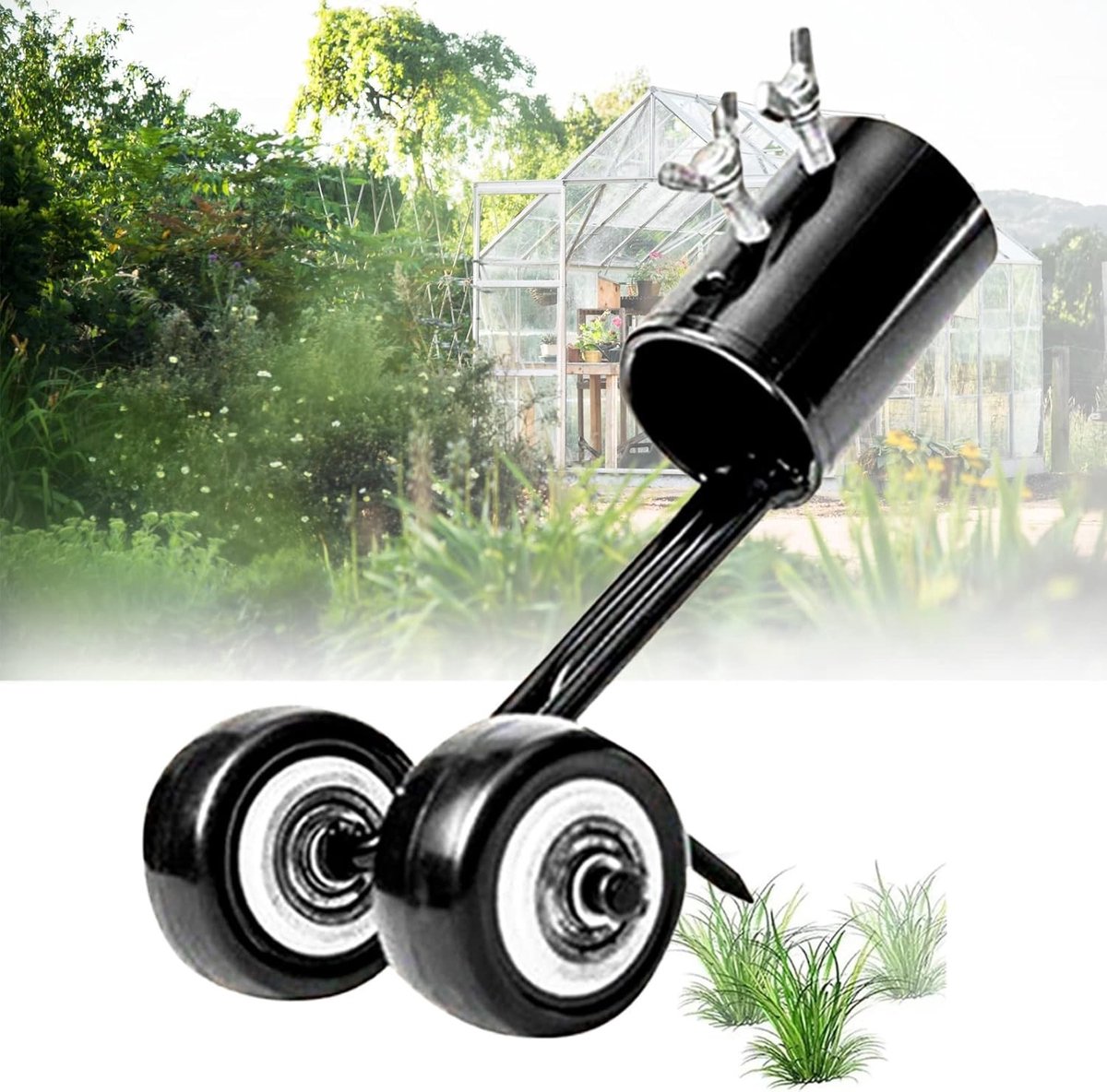 Handmatige Onkruidverwijderaar voor Tuin, Dandelion Extractor met Antislip Handvat, Efficiënt Onkruid Bestrijdingsgereedschap voor Buiten in Tuin en Gazon