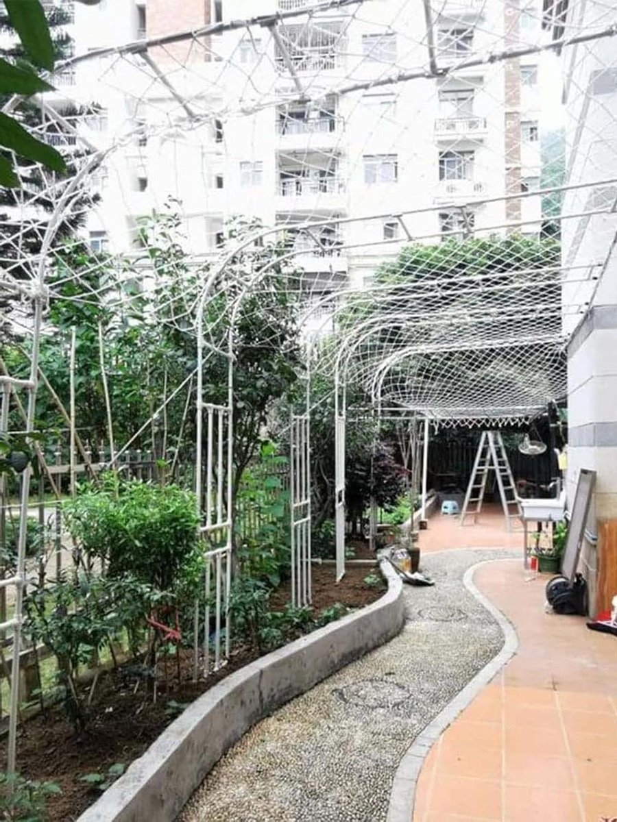 Metalen Tuinboog - Rozenboog Gazon - Tuindecoratie Klimplanten - Gecoat Staal Weerbestendig - Tot 220 cm - Zwart Wit