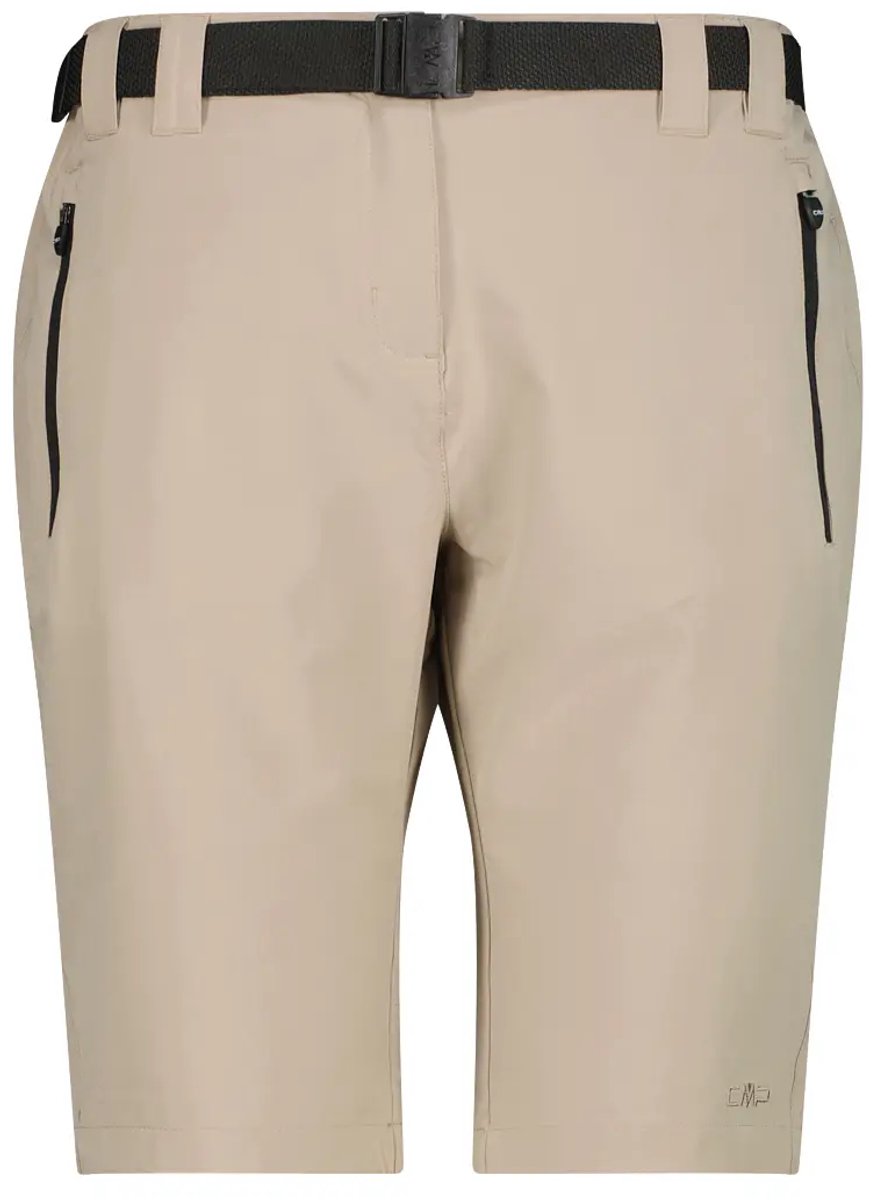 Polyester stretch bermuda dames CMP Sabbia/antracite
