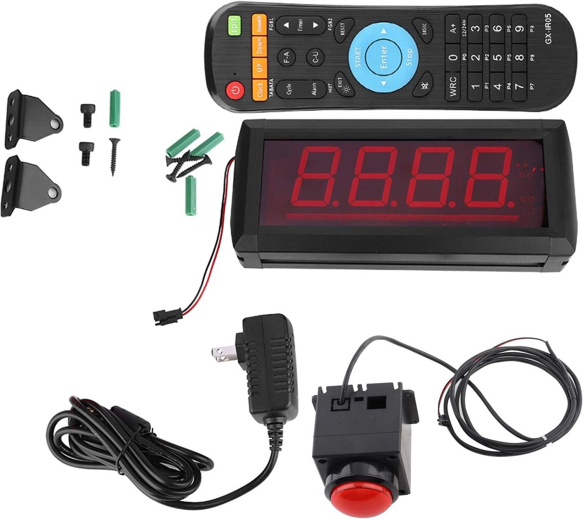 10s Challenge Game Timer met LED Digitale Display en Afstandsbediening voor Spelletjes en Activiteiten in Winkelcentra