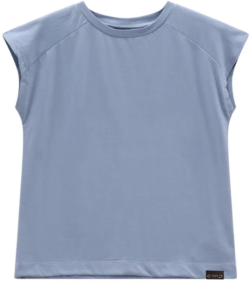 Dames mouwloos T-shirt CMP Blauw
