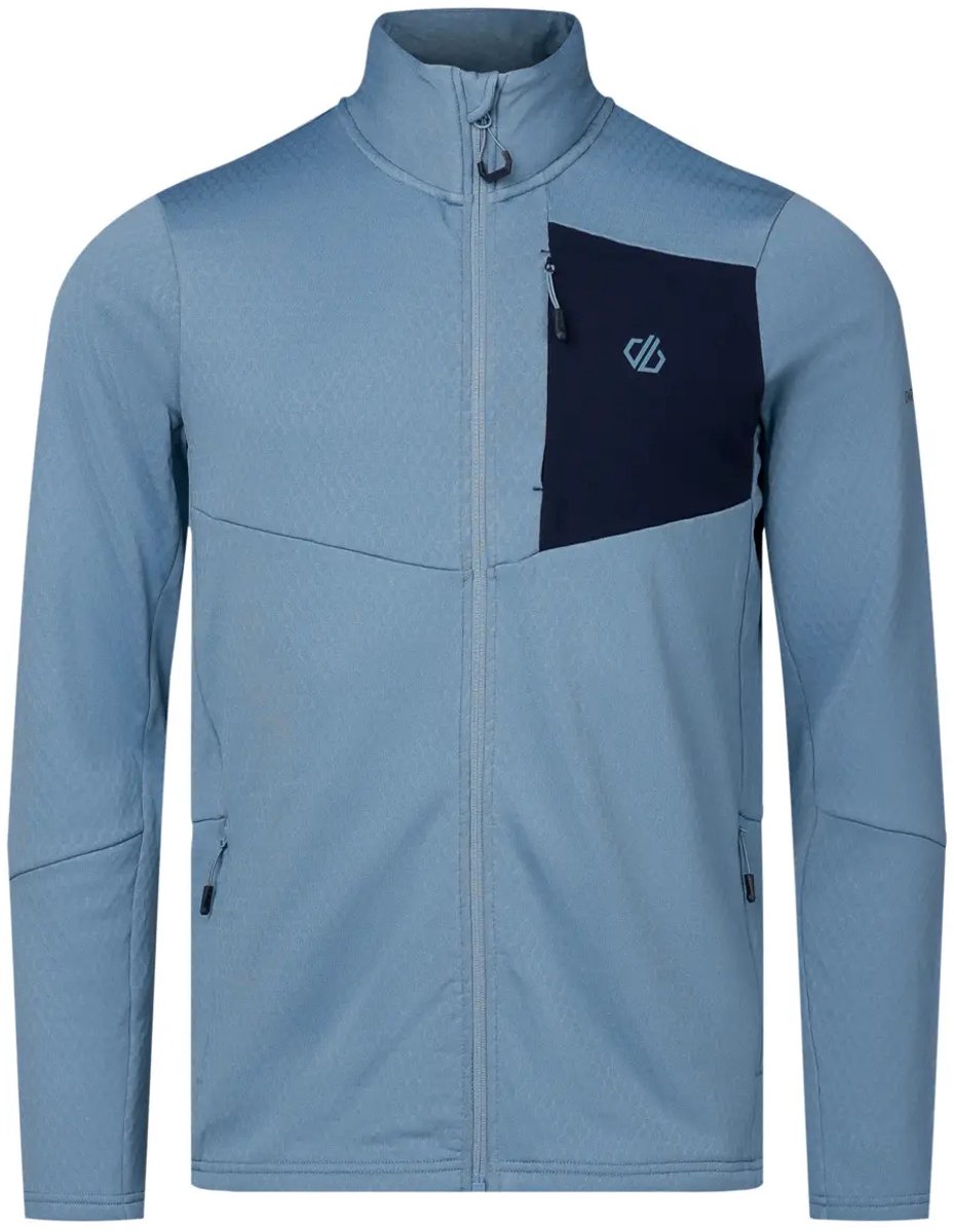 Stretch fleece met ritssluiting Dare 2B Venture Marineblauw