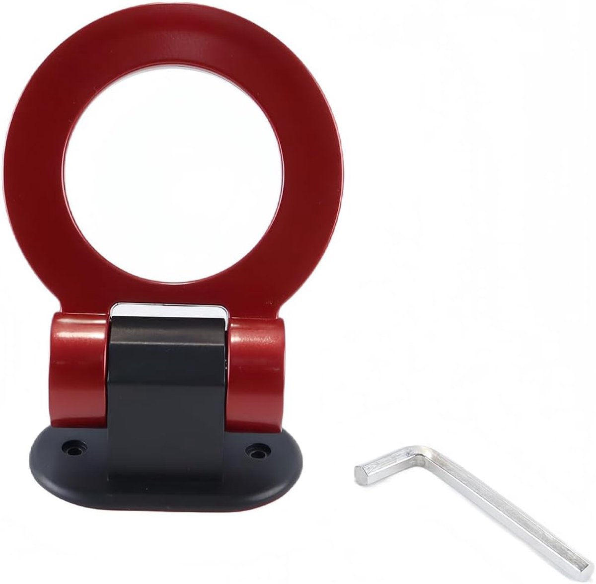 Universele ringvormige autotrekhaak, ABS, ronde sleephaak, accessoires