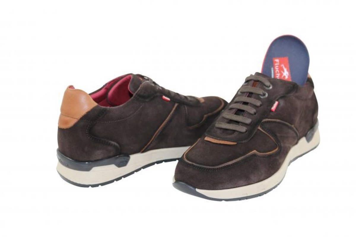Fluchos Sneakers - Fluchos afelpado cafe emory sneaker
