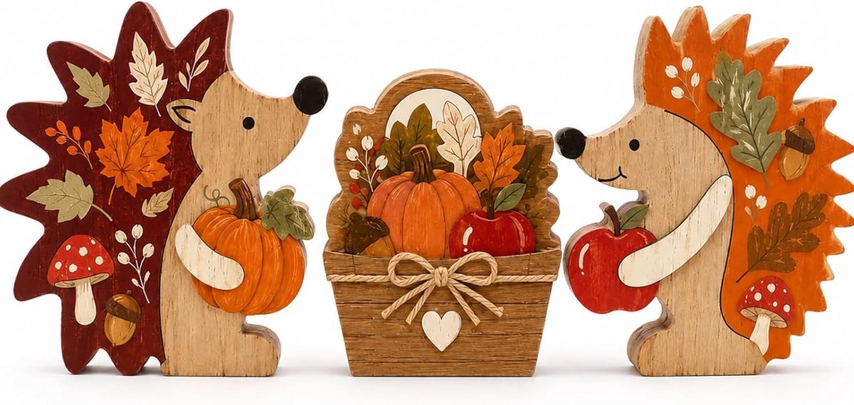 Herfstdecoratie, esthetische tafeldecoratie