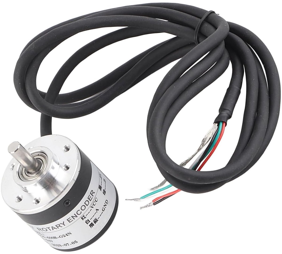 600P/R Incrementele Roterende Encoder 2-Fasen Rotatie Encoder DC5-24V