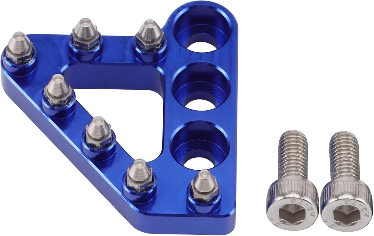 Blauwe motorfiets rempedaal tip CNC aluminium vervanging voor 125-500 K16 K18 NC SX SXF EXC EXCF XC XCW XCF SX SXF EXC EXCF Most Chinese Dirt PitBike