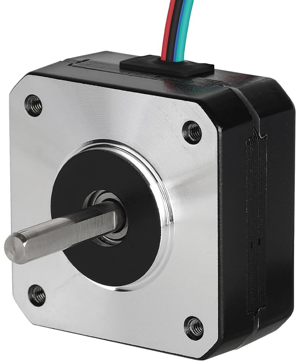 17 stappenmotor Bipolair 1A 13N.cm vasthoudend Torque 2-fasen 4-draads 1,8 graden 42x42x20mm Lichaam voor 3D-printer of CNC-machine
