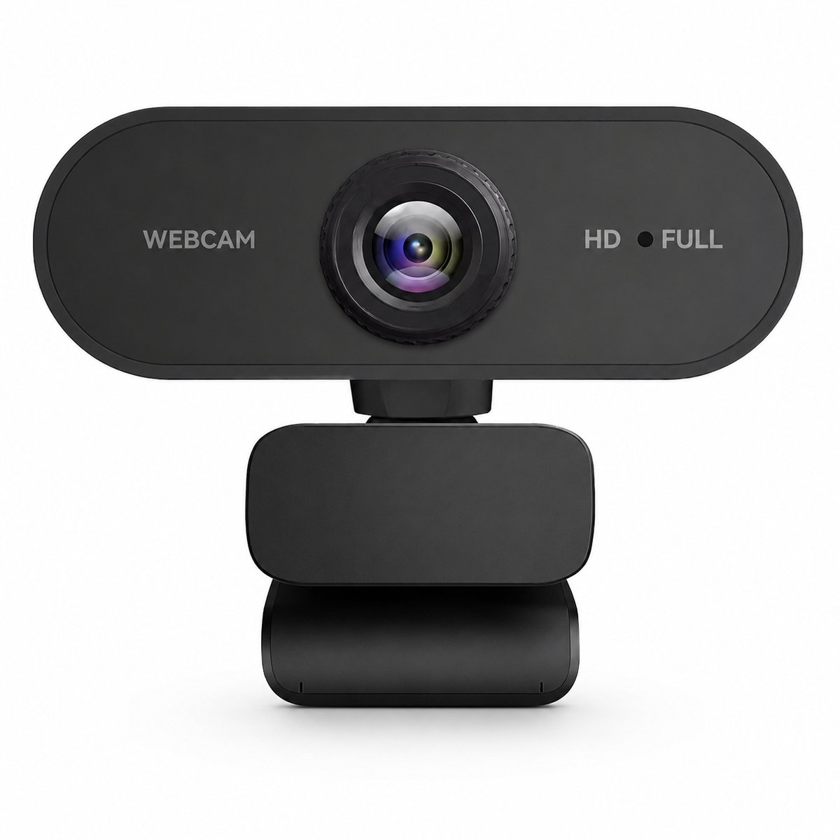 Webcam - Full HD - 1080p/30fps - Zwart