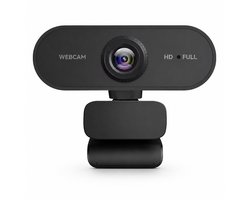 Webcam - Full HD - 1080p/30fps - Zwart