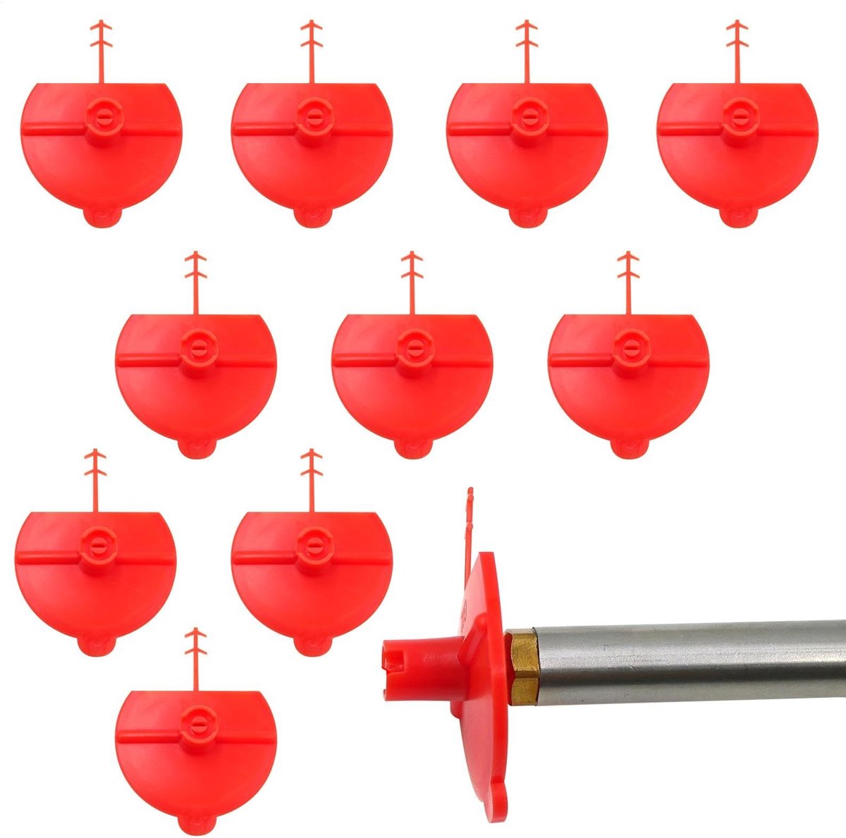 Elzusha - Foam Spray Nozzle Set - 10 Stuks Universele Mondstukken voor Spuitschuim