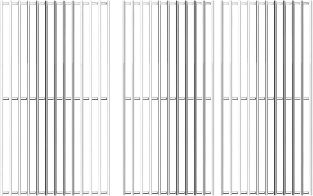 41,5 x 60,5 cm roestvrij stalen grillrooster, reserveonderdelen voor Burnhard FRED-serie, Taino Black 3+1, Taino Platinum 3+1, grillrooster voor Rösle Artiso G3, Tarrington House Paxton 3