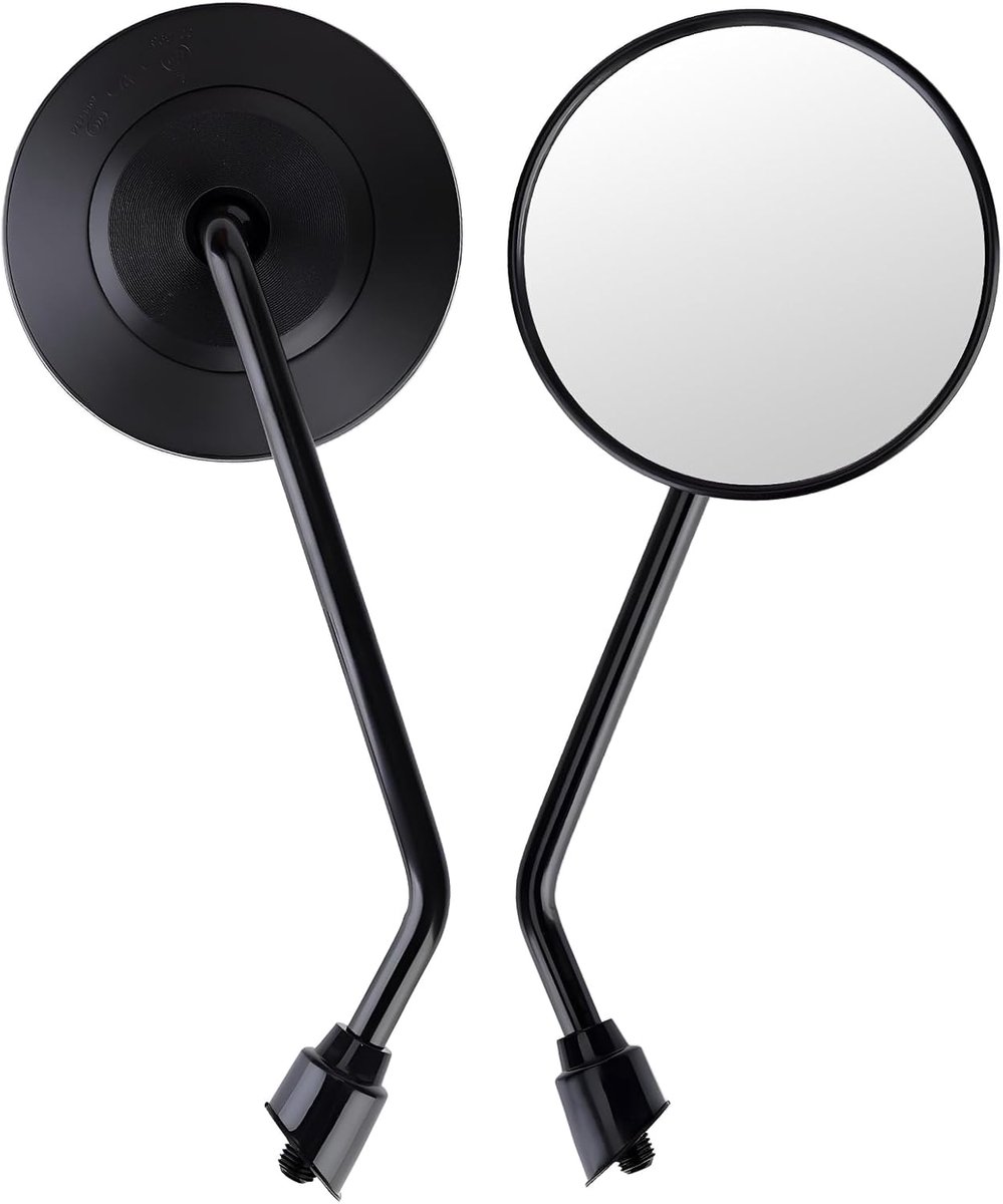 Ronde E-geteste motorspiegel