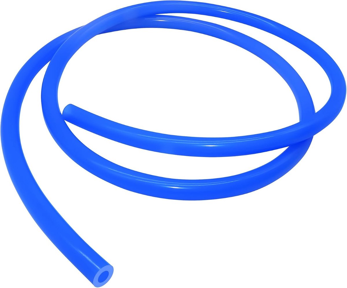 Vacuümslang 5mm ID 11mm OD 3mm wanddikte 1,5 meter (4,9FT), siliconen vacuümslang voor motor (blauw)