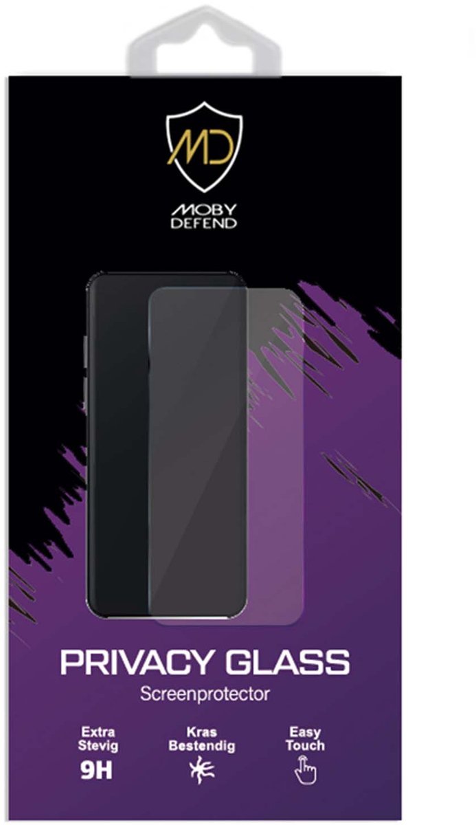 2-Pack MobyDefend Screenprotectors - Geschikt voor iPhone 18 Pro - HD Privacy Glass Screensavers