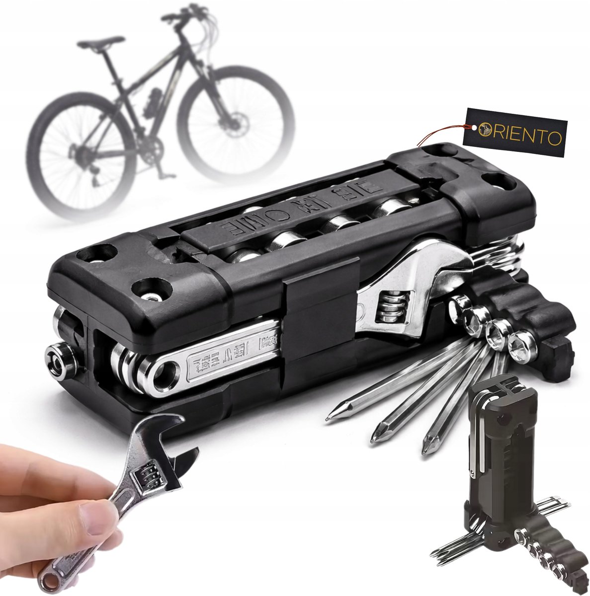 Multitool Fietsreparatie 13-in-1 Compacte Gereedschapset